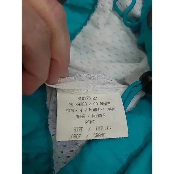 Vintage Y2K Roffe Skiwear Nylon Jacket Men's Size Large Thinsulate Plus - Picture 8 of 11